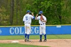Baseball vs CGA  Wheaton College Baseball vs Coast Guard Academy during game one of the NEWMAC semi-finals playoffs. - (Photo by Keith Nordstrom) : Wheaton, baseball, NEWMAC